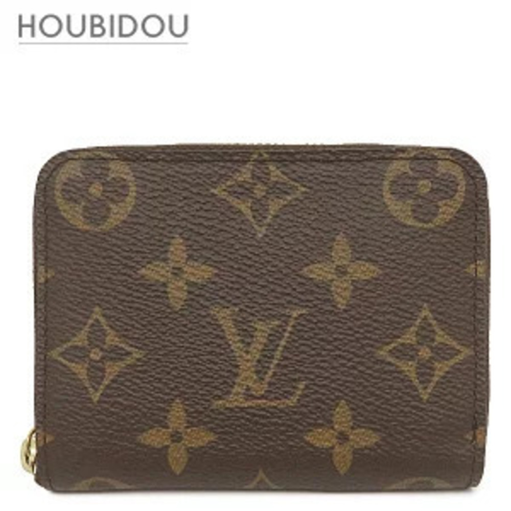 Louis Vuitton Zippy Wallet Coin Monogram Canvas Compact Wallet